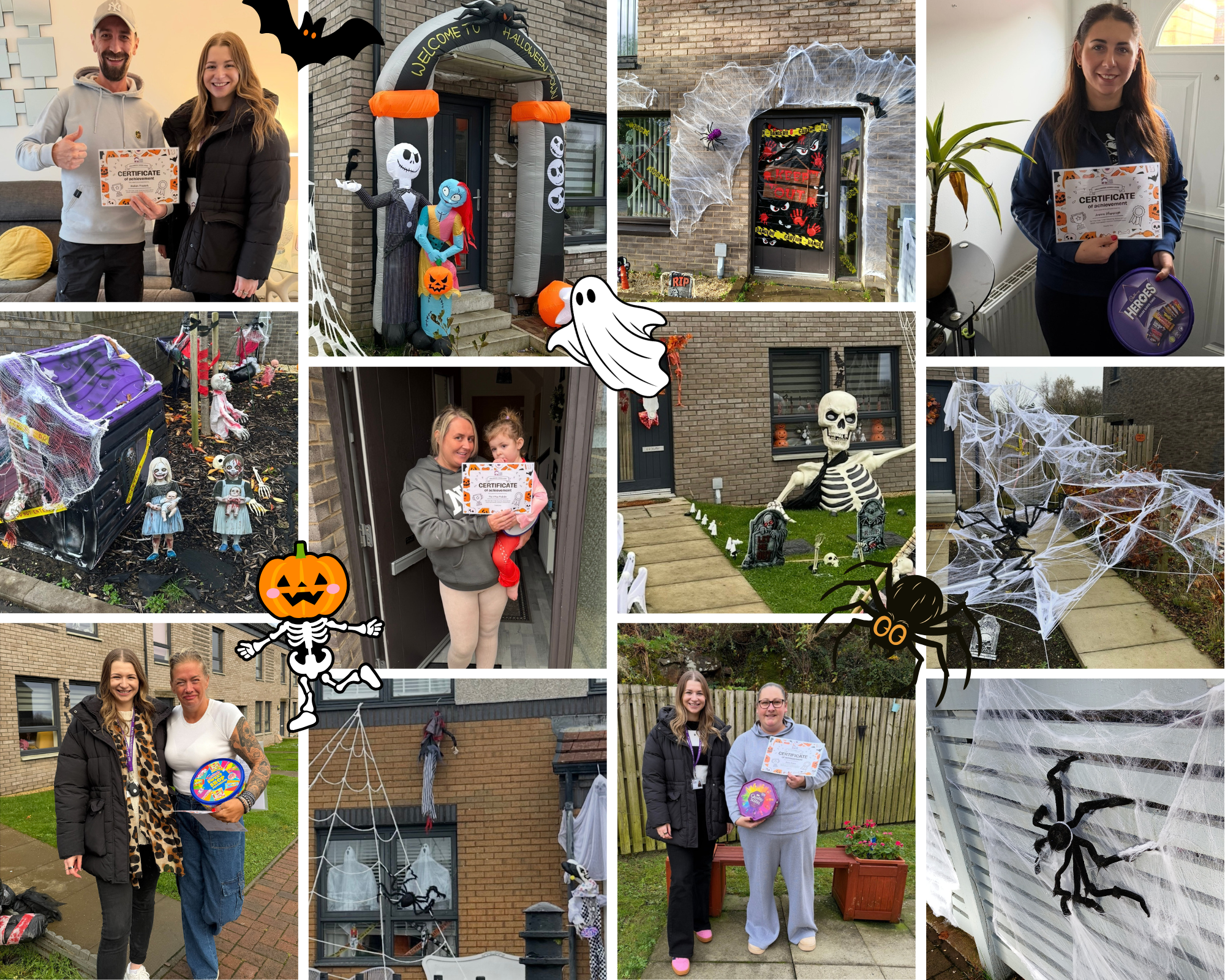 Halloween Homes 2025 Competition Winners
