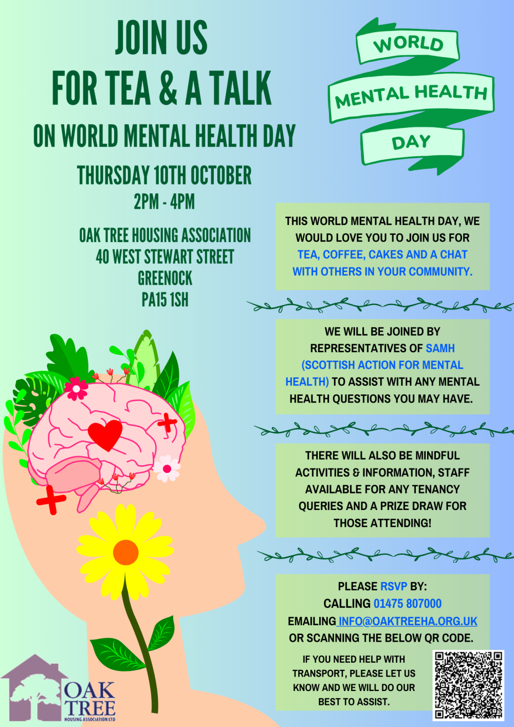 Mental Health Day - Conversation Cafe