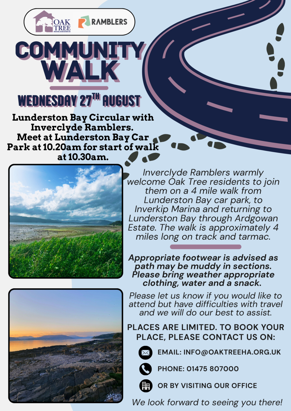 Ramblers Walk Aug 25 - Flyer