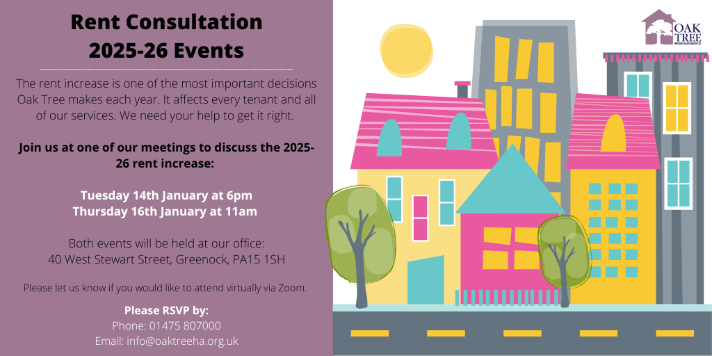 Rent Consultation 2025-26 Events