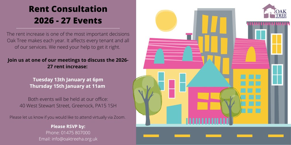 Rent Consultation Events 2026-27