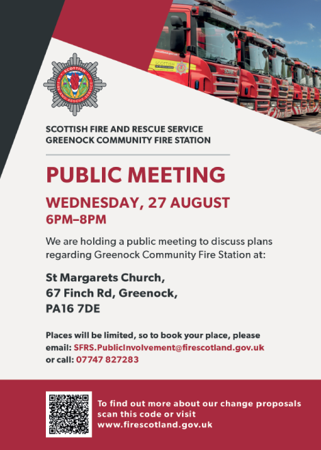 SFRS Greenock Public Meeting