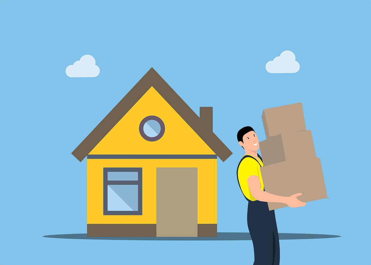Person Moving House