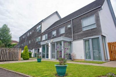 semi detached house with garden